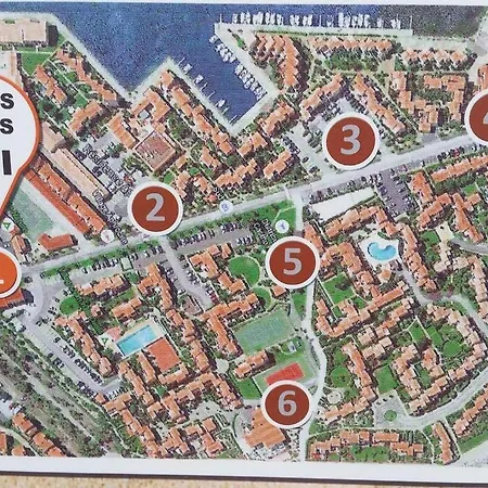 Апартаменты Studio Dans Village Naturiste Pres De La Plage Лёкат